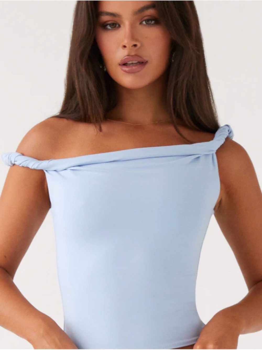 Peppermayo Solace Soul Twist Shoulder Top Size 8